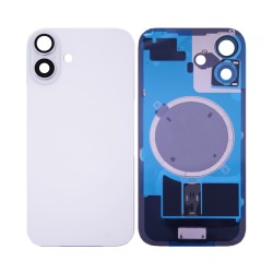 Back Cover+Camera Lens Apple iPhone 16 White Back Cover+Camera Lens Apple iPhone 16 White